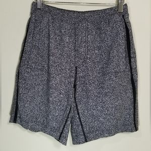 Lululemon Pace Breaker Liner Short 9" Gray Performance M7907S Men's Size Medium